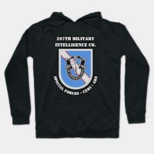 297th Military Intelligence Company - Special Forces (Deep Black) Hoodie